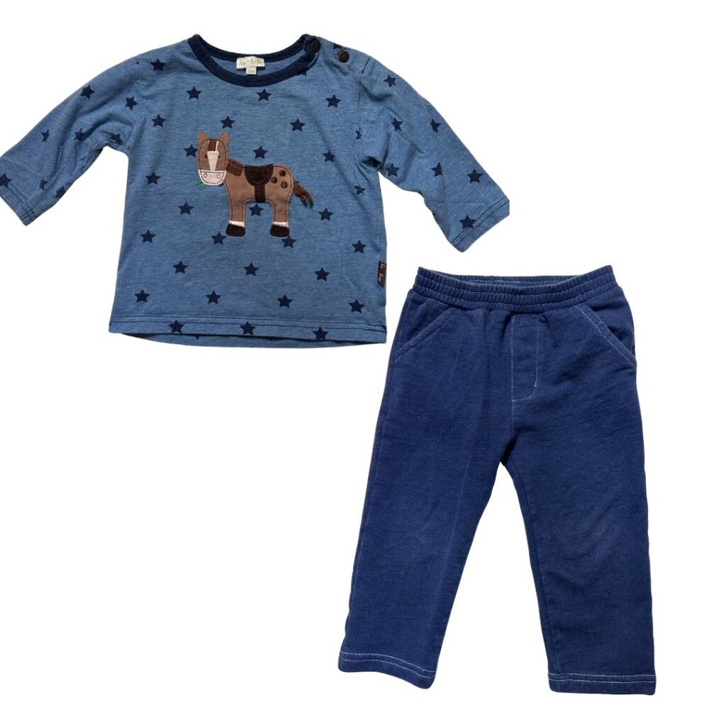 Le Top Boys Cowboy Outfit, size 18 mo